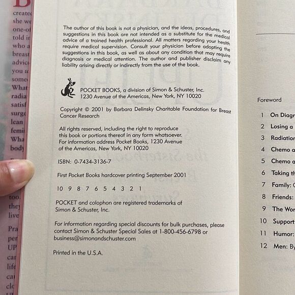 Uplift : Secrets from Sisterhood‎ of Breast Cancer Survivors by Barbara Delinsky - Picture 6 of 7